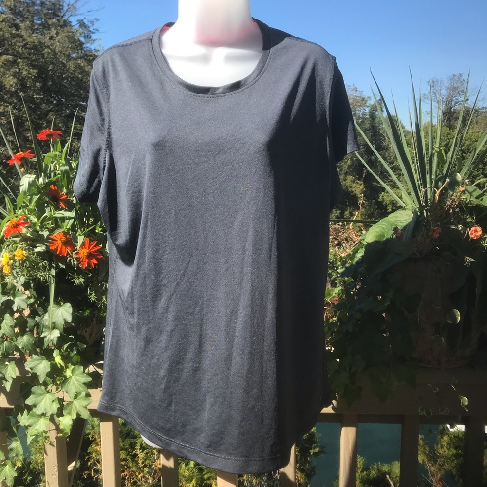 Danskin Now - loose gray top, Size: XXL